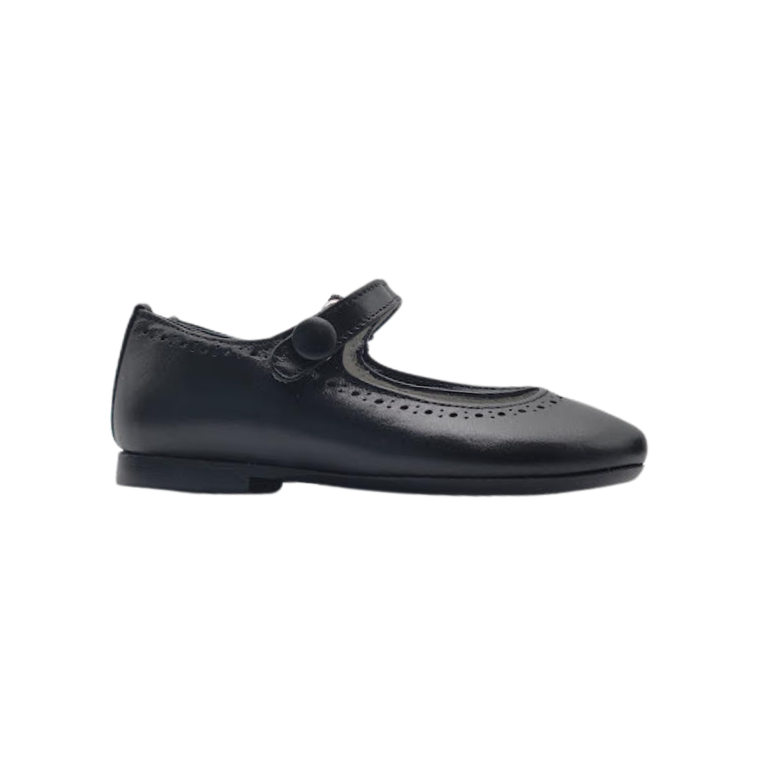 Luccini J204 Children's Black Mary Jane