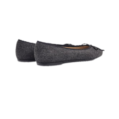 Brunella Devorah Grey Flannel Flats