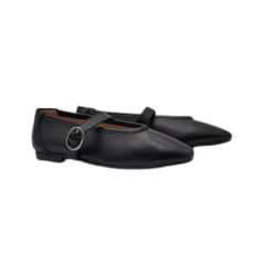 Brunella 535 Ladies Black Leather Mary Jane