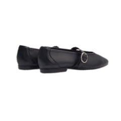 Brunella 535 Ladies Black Leather Mary Jane