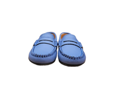 Atlanta Moccasin 32G Children's Blue Gum Loafer