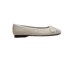 Papanatas 5631 Beige/Pink Fabric Ballet Flats