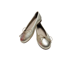 Papanatas 5631 Gold Ballet Flats