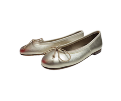 Papanatas 5631 Gold Ballet Flats