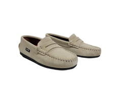 Atlanta Moccasin 32G Children's Sand Suede Loafer