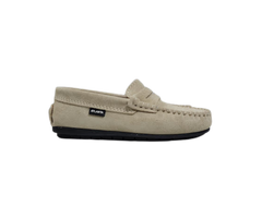 Atlanta Moccasin 32G Children's Sand Suede Loafer
