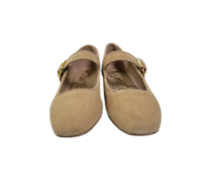 Sam Edeman Michaela Beige Suede Mary Jane