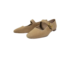Sam Edeman Michaela Beige Suede Mary Jane