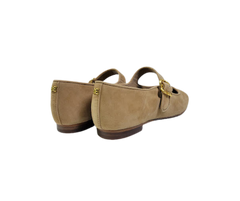 Sam Edeman Michaela Beige Suede Mary Jane