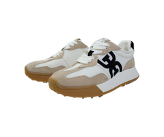 Sam Edelman Langley Beige Canvas Sneaker