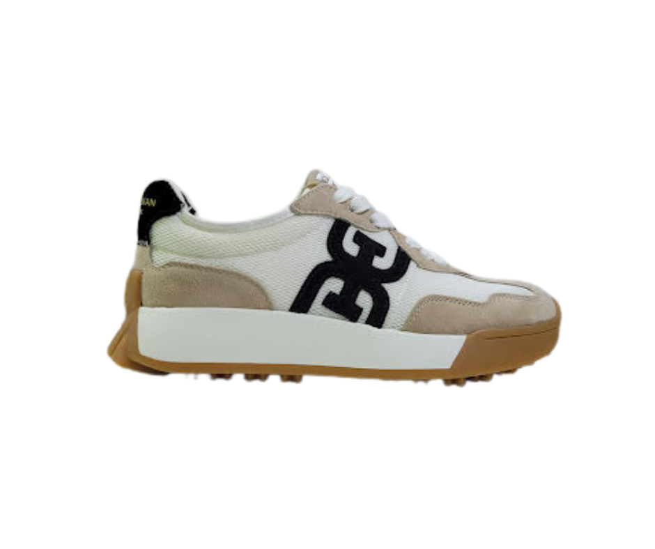 Sam Edelman Langley Beige Canvas Sneaker