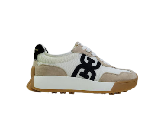 Sam Edelman Langley Beige Canvas Sneaker