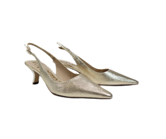 Sam Edelman Bianka Ladies Gold Sling Heel