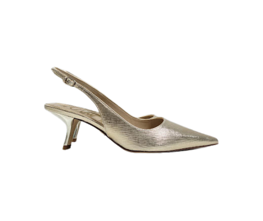 Sam Edelman Bianka Ladies Gold Sling Heel