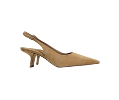 Sam Edelman Bianka Ladies Beige Suede Sling Heel