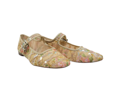 Sam Edeman Michaela Beige Multi Mesh Mary Jane