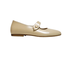 Blublonc Cia Nude Leather Mary Jane