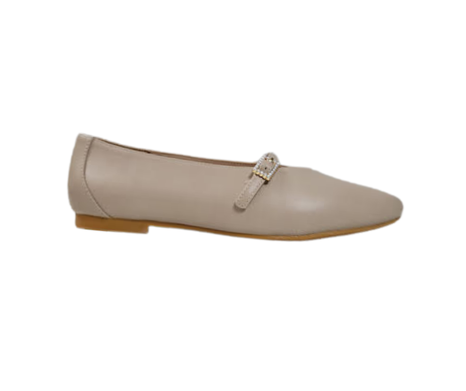 Esporre PearlZick Ladies Natural Leather Low Mary Jane