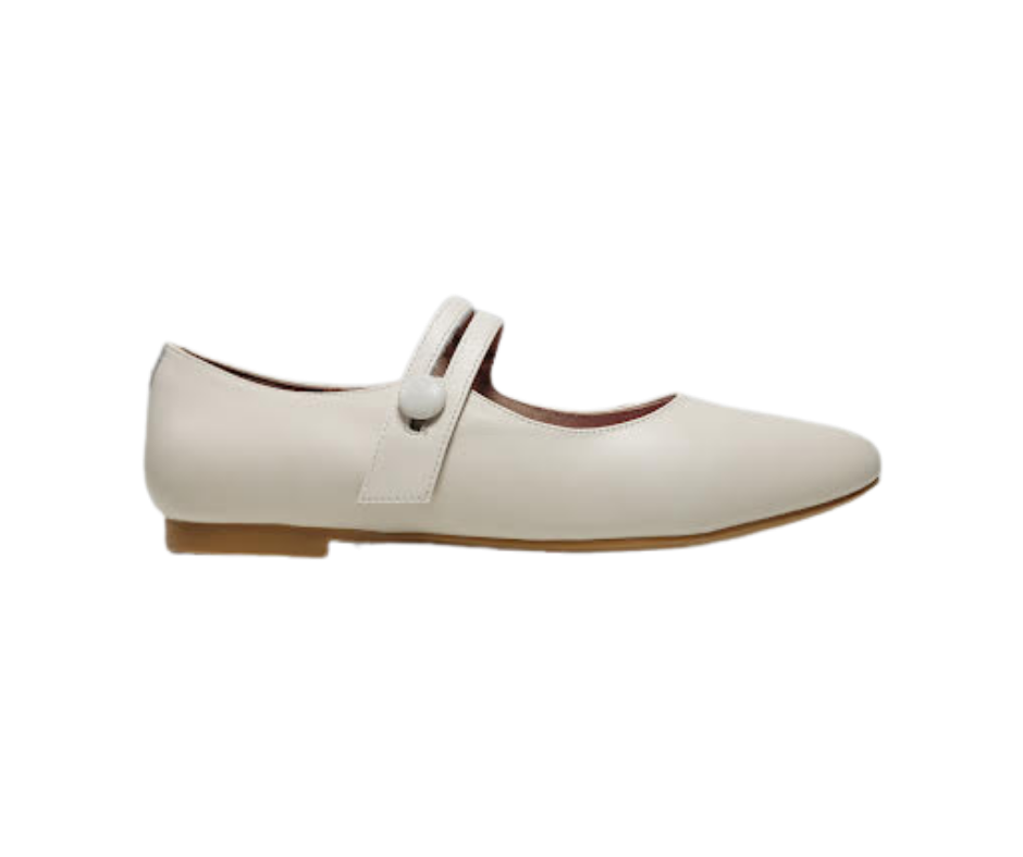 Esporre Yima Ladies Ivory Mary Jane