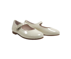 Beberlis Valeria Ivory Patent Classy Mary Jane