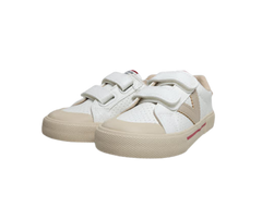 Victoria 1355102 Childrens White/Cream Leather Sneakers