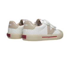 Victoria 1355102 Childrens White/Cream Leather Sneakers
