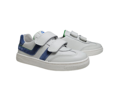Naturino Marves Childrens White with Navy Sneaker