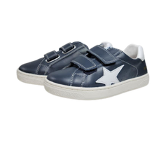 Naturino Pinn Childrens Navy/White Sneaker