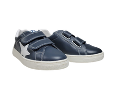 Naturino Pinn Childrens Navy/White Sneaker