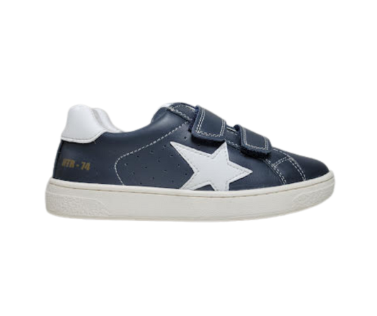 Naturino Pinn Childrens Navy/White Sneaker