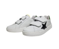 Naturino Pinn Children's White/Black Sneaker
