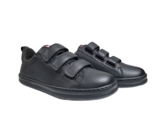 Camper 800513 Boys Black Leather Sneaker