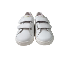 Naturino Pinn Childrens White/Pink Sneaker