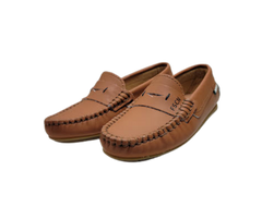 Fascani 25223 Camel Leather Loafer