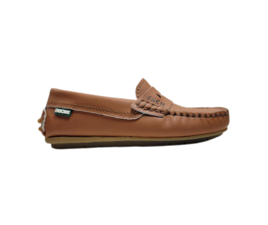 Fascani 25223 Camel Leather Loafer