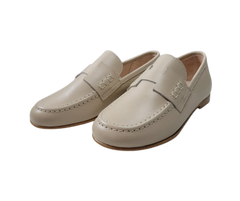 Luccini 9074 Boys Beige Loafer
