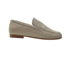 Luccini 9074 Boys Beige Loafer