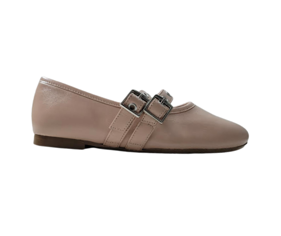 Luccini J225 Children's Nude Dress Shoe