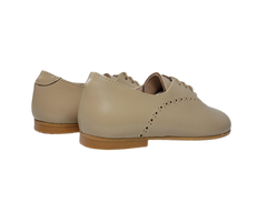 Luccini 9069 Boys Nude Beige Lace Dress Shoe