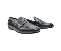 Luccini J133 Boys Leather Loafer