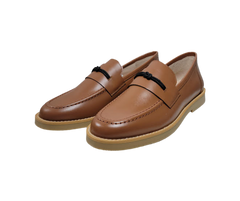 Luccini 9081 Tan Loafer