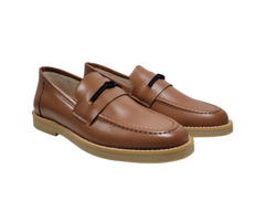 Luccini 9081 Tan Loafer