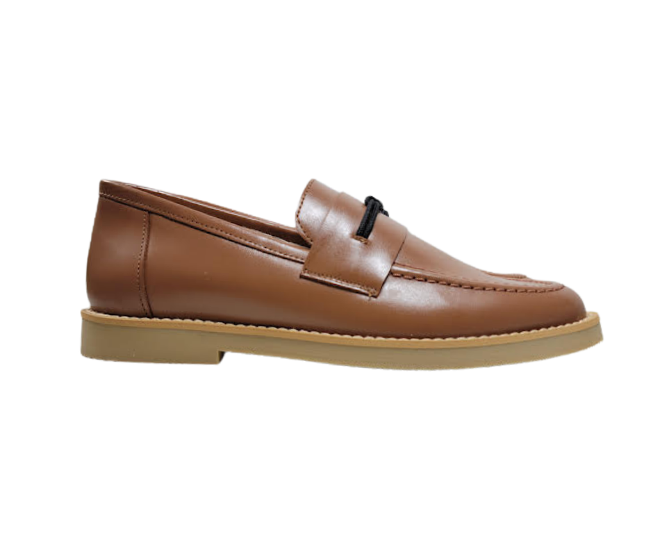 Luccini 9081 Tan Loafer