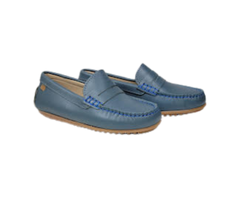 Blublonc Jack Children's Blue Loafer