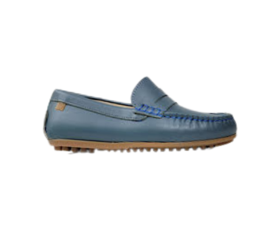 Blublonc Jack Children's Blue Loafer
