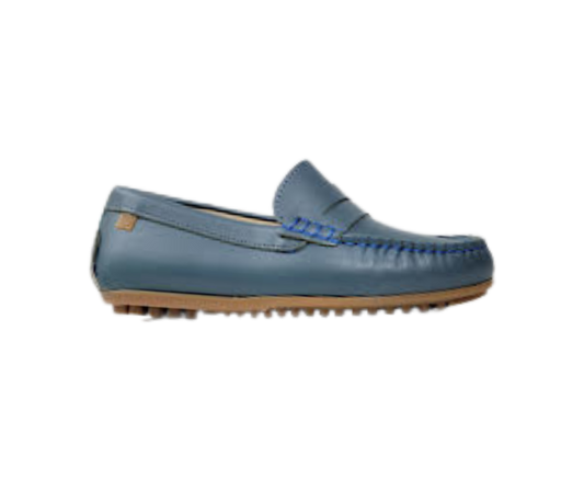 Blublonc Jack Children's Blue Loafer