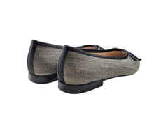 Brunella 416 Ladies Black and Beige Ballet
