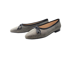 Brunella 416 Ladies Black and Beige Ballet