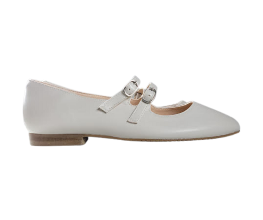 Brunella 525 Ladies Ivory Mary Jane