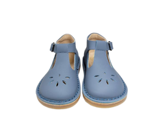 Blublonc Santi Children's Blue Leather First Walker